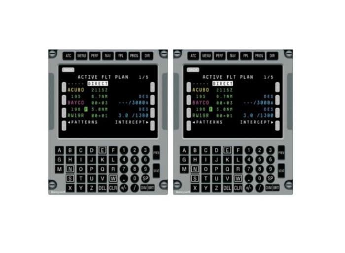 Dual Honeywell CD-830 CDU Upgrade
